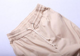 Khaki Jogger Pants Casual Skinny Zipper Bottom Sweatpants Hip Hop Trousers streetwear Men's Pants Men Slimming Pants for Men