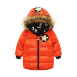 KEAIYOUHUO Baby Boys Jacket 2017 Winter Jacket For Boys Coat Kids Warm Hooded Thicken Cotton Outerwear Coat Children Clothes
