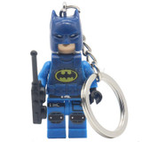 KAZI Batman DIY Keychain Figure Swim Limited Rabbit Ski Suit Batman Movie Building Blocks Edition Toys For Children