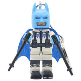 KAZI Batman DIY Keychain Figure Swim Limited Rabbit Ski Suit Batman Movie Building Blocks Edition Toys For Children