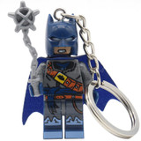 KAZI Batman DIY Keychain Figure Swim Limited Rabbit Ski Suit Batman Movie Building Blocks Edition Toys For Children