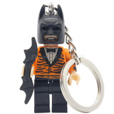 KAZI Batman DIY Keychain Figure Swim Limited Rabbit Ski Suit Batman Movie Building Blocks Edition Toys For Children