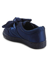 Ribbon Bow Sneakers - Navy