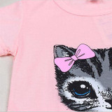 Cute Cat Summer Toddler Baby Girls Princess Dress Party Kids Tulle Tutu Dress Baby Girl Dress