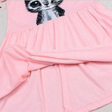 Cute Cat Summer Toddler Baby Girls Princess Dress Party Kids Tulle Tutu Dress Baby Girl Dress