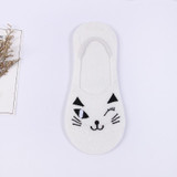 Cute Cat Boat Socks Women Summer Anlimal Funny Sock Girls Cartoon Low Cut Sweet Invisible Candy Slippers Socks