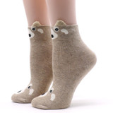 Cute Cartoon Women Socks Female Cotton Socks Fashion Style Sock Autumn Winter Warm Socks For Lady Girl Meias Chaussettes Femmes