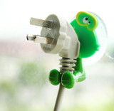 Cute Cartoon suction cup toothbrush holder hooks hanger bathroom set accessories