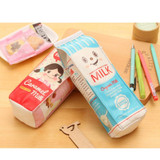 Cute Cartoon Stationery Pencil Pen Case Cosmetic Makeup Bag Zipper Pouch Case 615