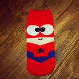 cute Cartoon print 3D Harajuku Winter ankle Socks Women Female Novelty funny Happy Character Pattern cotton Sock sokken meias