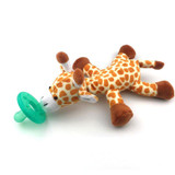 Cute Cartoon Plush Toys BPA Free Baby Pacifier Silicone Chupeta Pacifiers Kawaii Animal Infant Newborn Plush Toy