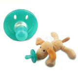 Cute Cartoon Plush Toys BPA Free Baby Pacifier Silicone Chupeta Pacifiers Kawaii Animal Infant Newborn Plush Toy