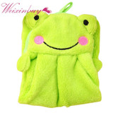 Cute Cartoon Baby Wipe Sweat Hung Towel Towel Super Soft Coral Fleece Kid Child Towel