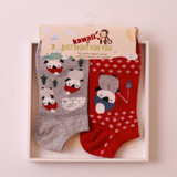 cute cartoon animal pattern cotton boat socks for women spring summer brand ankle socks female fashion short socks 2pairs/lot