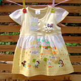 Cute Bunny Baby Girl Summer Dress Children's Dresses Fantasia Vestido Infantil Robe Bebe Kids Clothes Infant Clothing