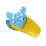 Cute Bathroom Sink Faucet Chute Extender Crab Children Kids Kitchen Washing Hands Convenient For Baby Washing Helper