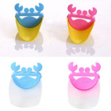 Cute Bathroom Sink Faucet Chute Extender Crab Children Kids Washing Hands