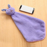 Cute Baby Nursery Rabbit Hand Towel Toddler Soft Plush Cartoon Animal Wipe Hanging Bathing Towel For Children Bathroom 5 Colors Cute Baby Nursery Rabbit Hand Towel Toddler Soft Plush Cartoon Animal Wipe Hanging Bathing Towel For Children Bathroom 5 Colors