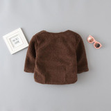 Cute Baby Girls Clothes Coat New Winter Jackets For Girls Autumn Warm Kids Outerwear Children Clothing Baby Windbreakers 9-24M