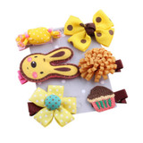 Cute Baby Girls Cartoon Hair Clip Hairpin Toddler Kids Children Hair Accessories Lovely Headwear Hair Hoop Set