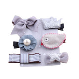 Cute Baby Girls Cartoon Hair Clip Hairpin Toddler Kids Children Hair Accessories Lovely Headwear Hair Hoop Set