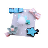 Cute Baby Girls Cartoon Hair Clip Hairpin Toddler Kids Children Hair Accessories Lovely Headwear Hair Hoop Set