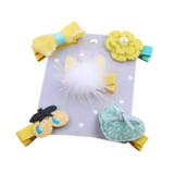 Cute Baby Girls Cartoon Hair Clip Hairpin Toddler Kids Children Hair Accessories Lovely Headwear Hair Hoop Set