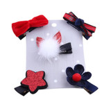 Cute Baby Girls Cartoon Hair Clip Hairpin Toddler Kids Children Hair Accessories Lovely Headwear Hair Hoop Set
