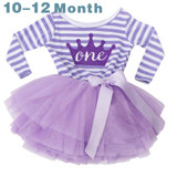 Cute Baby Girl Dress Cotton Children Kids Infant 1st Birthday Party Tutu Dress Girls Clothes For Newborn 0-2Yrs Vestidos Bebes