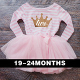 Cute Baby Girl Dress Cotton Children Kids Infant 1st Birthday Party Tutu Dress Girls Clothes For Newborn 0-2Yrs Vestidos Bebes
