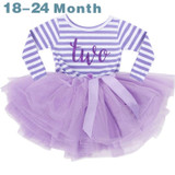 Cute Baby Girl Dress Cotton Children Kids Infant 1st Birthday Party Tutu Dress Girls Clothes For Newborn 0-2Yrs Vestidos Bebes