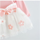 Cute Baby Girl Dress Cotton Children Kids Baby Girls Dresses One Piece Baby Autumn Clothing For School Casual Wear Clothes Girl