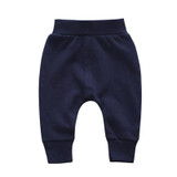 Cute Baby Boys Girls Harem Pants Casual Spring Autumn Solid Cotton Newborn Infant PP Trousers Baby Boy Girl Clothes Toddler