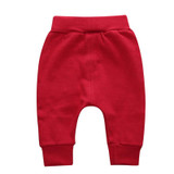 Cute Baby Boys Girls Harem Pants Casual Spring Autumn Solid Cotton Newborn Infant PP Trousers Baby Boy Girl Clothes Toddler