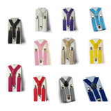 Cute Baby Boys Girls Clip on Suspender Y Back Child Elastic Clip-on Suspenders Braces