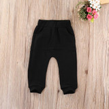 Cute Baby Boys Girls Cat Print Pants Bottoms Baby Kids Boys Girls Pants Cotton Warm Clothing Trousers 3-24M