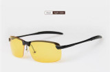 Night Vision Driving Glasses Women Men Aluminum-Magnesium Car Drivers Goggles Anti-Glare Polarizer Sunglasses Polarized