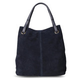 Nico Louise Women Real Split Suede Leather Tote Bag,New Leisure Large Top-handle Bags Lady Casual Crossbody Shoulder Handbag