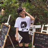 NiceMix Kawaii T Shirt Women Tops 2018 Summer Harajuku Cotton T-shirts Print Girl Plus Size Short Sleeve Tee Shirt Femme