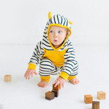 Newborn Toddler Kids Baby Boys Girls Outfits Clothes T-shirt Tops Hooded Striped + Pants Casual Clothing 2PCS Set Baby Boy Girl