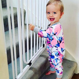 Newborn Toddler Infant Baby Girls Floral Clothing Zipper Cute Romper Jumpsuit Long Sleeve Outfit Clothes