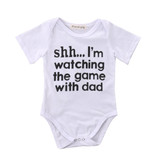 Newborn Toddler Infant Baby Girl Short Sleeve Letter Romper Cotton Jumpsuit Outfit Sunsuit Clothes