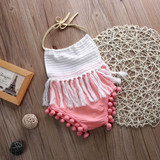 Newborn Toddler Infant Baby Girl Clothes Tassels Backless Cute Jumpsuit Outfits Sunsuit Clothes Newborn Toddler Infant Baby Girl Clothes Tassels Backless Cute Jumpsuit Outfits Sunsuit Clothes