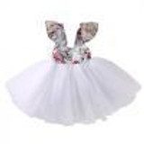 Newborn Toddler Baby Girls Floral Dress Party Ball Gown Formal Dresses Sundress Baby Girls Tutu Dress
