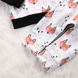 Newborn Toddler Baby Girl Boy Clothes Set Tops Hoodies Sweatshirt Pants 2pcs Girls Boys Children Clothing Cotton Fox Outfits