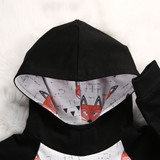Newborn Toddler Baby Girl Boy Clothes Set Tops Hoodies Sweatshirt Pants 2pcs Girls Boys Children Clothing Cotton Fox Outfits