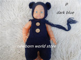 newborn photography props mohair Bear hat and mohair pants