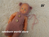 newborn photography props mohair Bear hat and mohair pants