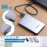 EAGET G30 Original 500GB 2TB External Hard Drives HDDs USB 3.0 High-Speed Shockproof Encryption Desktop Laptop Mobile Hard Disk