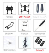 Eachine E58 WIFI FPV With Wide Angle HD Camera High Hold Mode Foldable Arm RC Quadcopter RTF Drone VS VISUO XS809HW JJRC H37